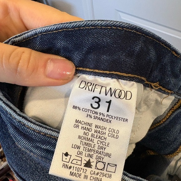ANTHROPOLOGIE DRIFTWOOD JEANS - Picture 4 of 7